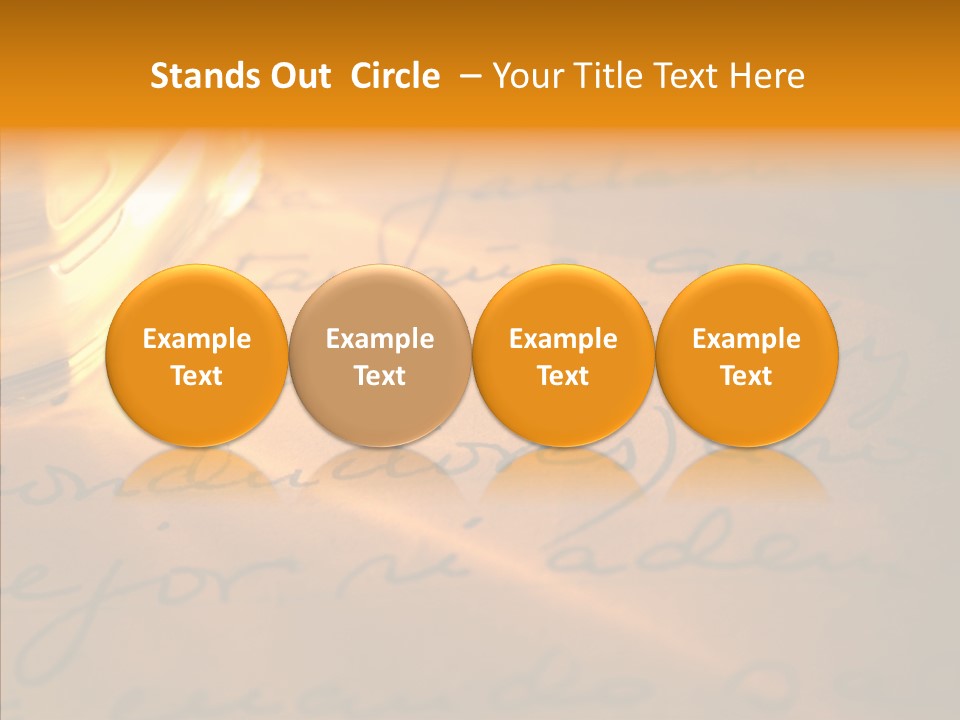 Vintage Handwriting Scotland PowerPoint Template