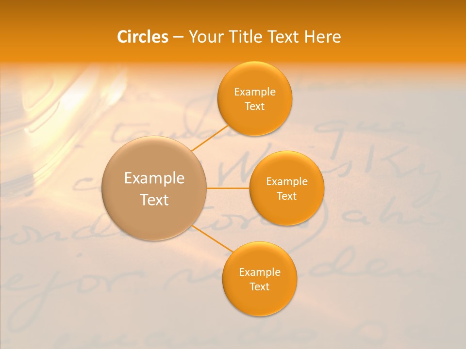 Vintage Handwriting Scotland PowerPoint Template