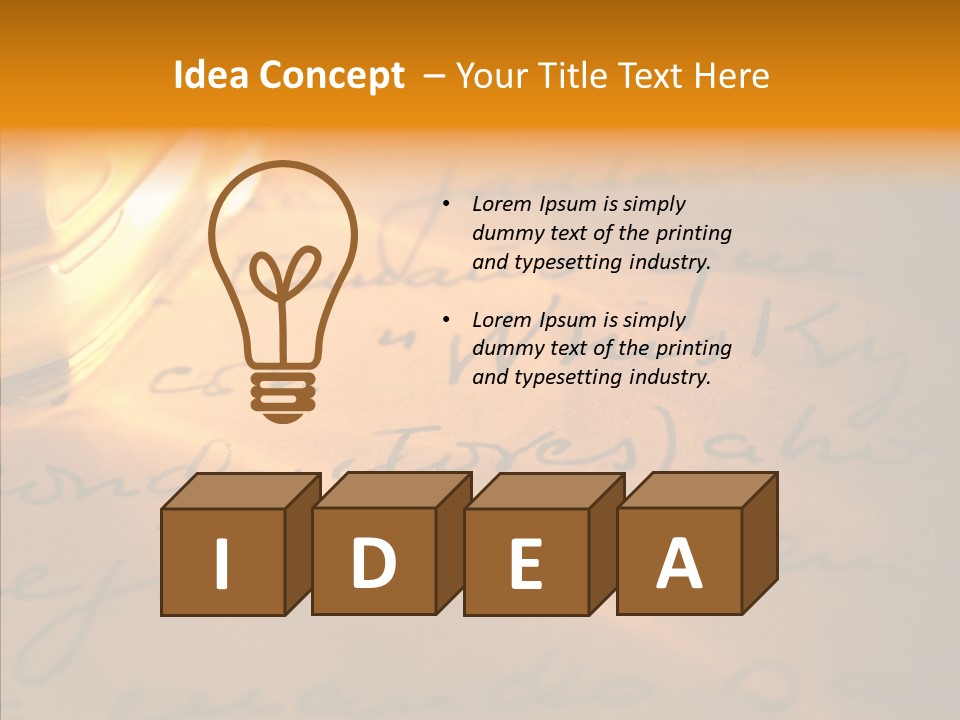 Vintage Handwriting Scotland PowerPoint Template