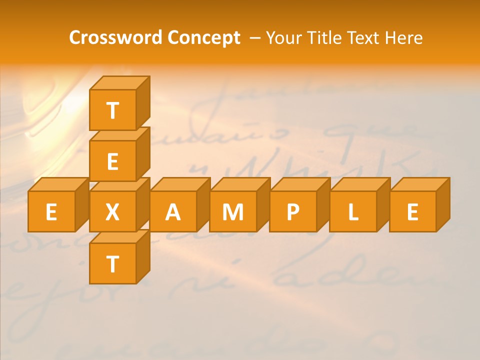 Vintage Handwriting Scotland PowerPoint Template