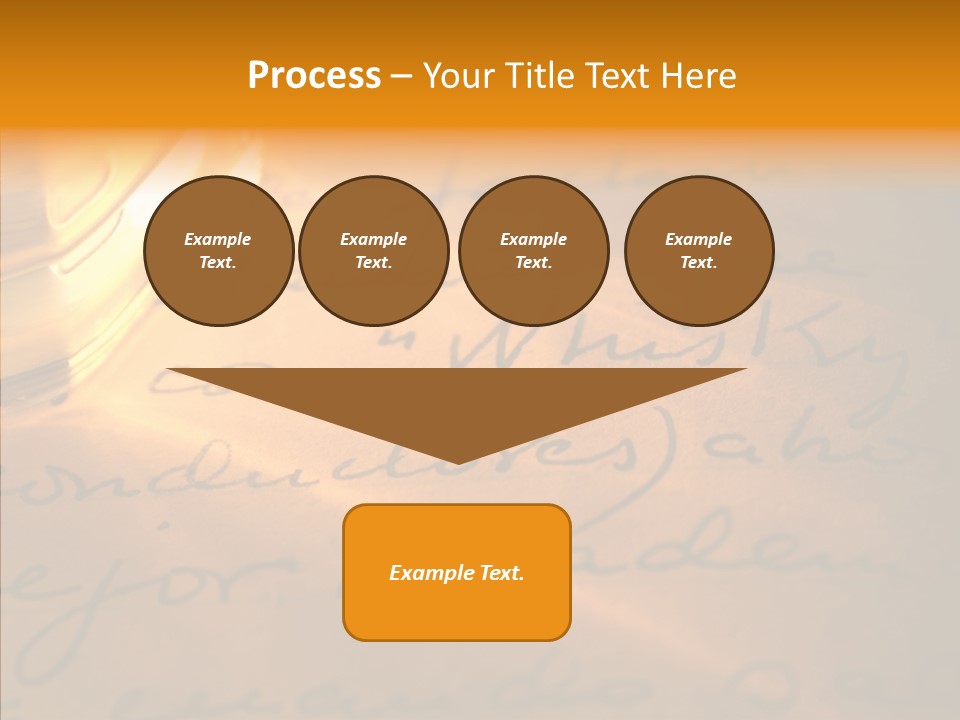 Vintage Handwriting Scotland PowerPoint Template