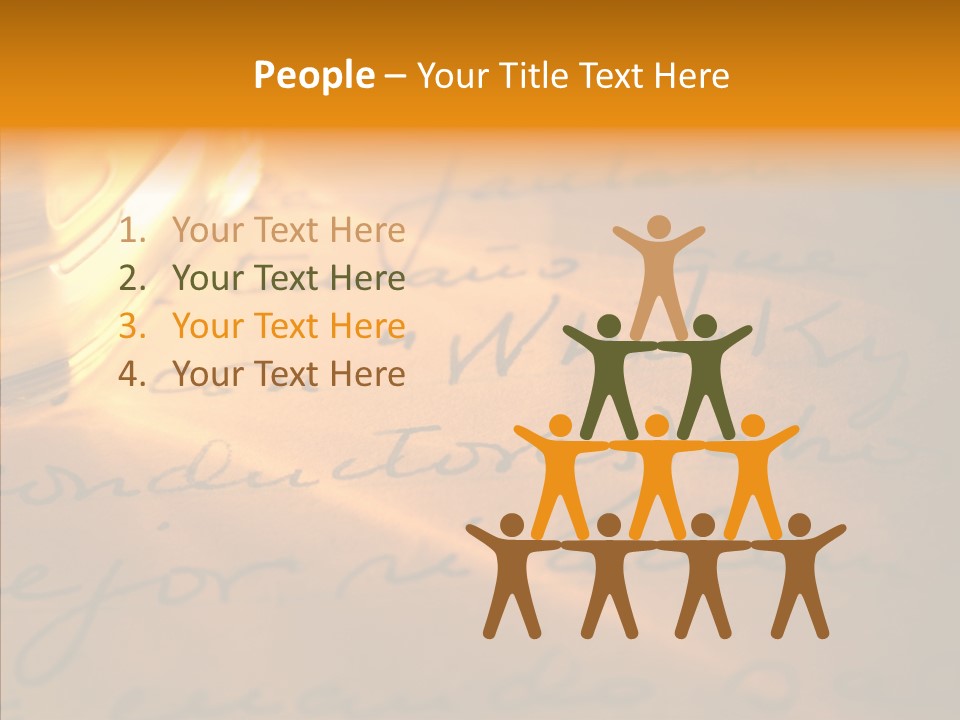 Vintage Handwriting Scotland PowerPoint Template