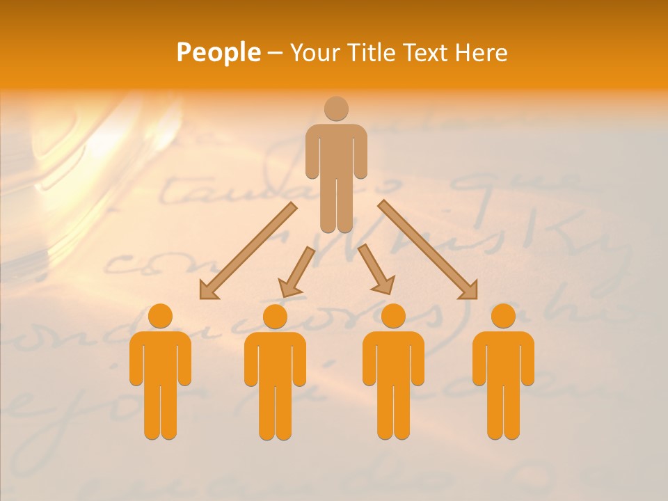 Vintage Handwriting Scotland PowerPoint Template