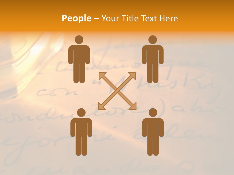 Vintage Handwriting Scotland PowerPoint Template