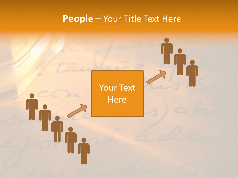 Vintage Handwriting Scotland PowerPoint Template