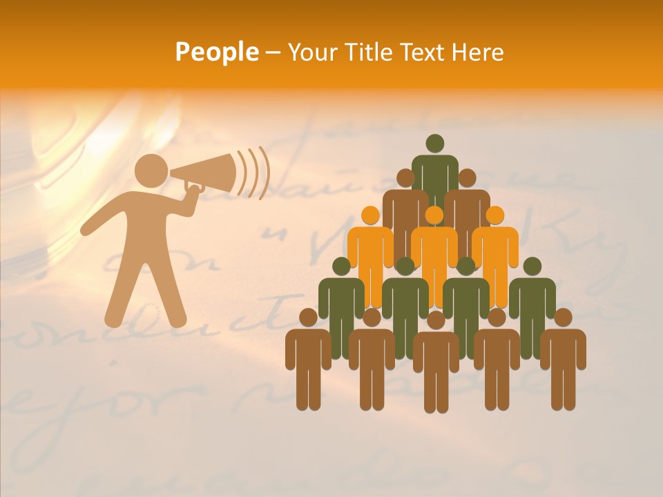 Vintage Handwriting Scotland PowerPoint Template