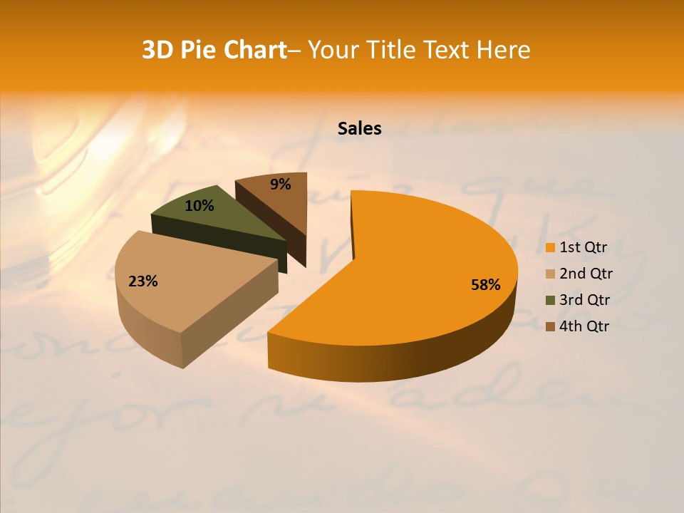 Vintage Handwriting Scotland PowerPoint Template