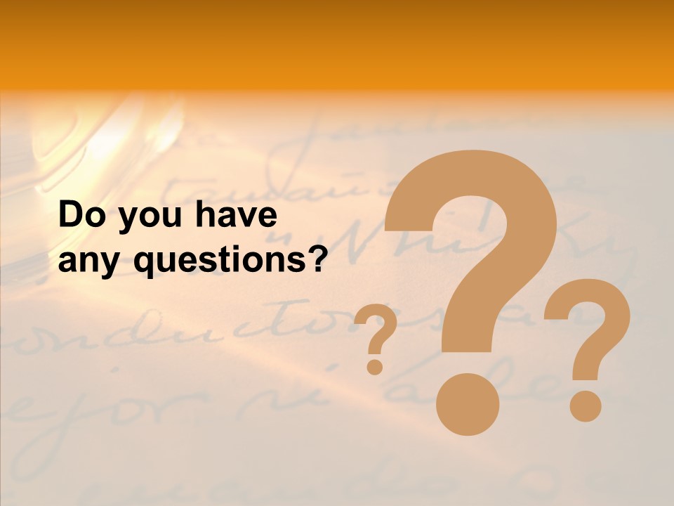 Vintage Handwriting Scotland PowerPoint Template