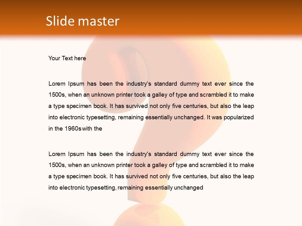 Alternative Glossy Concept PowerPoint Template