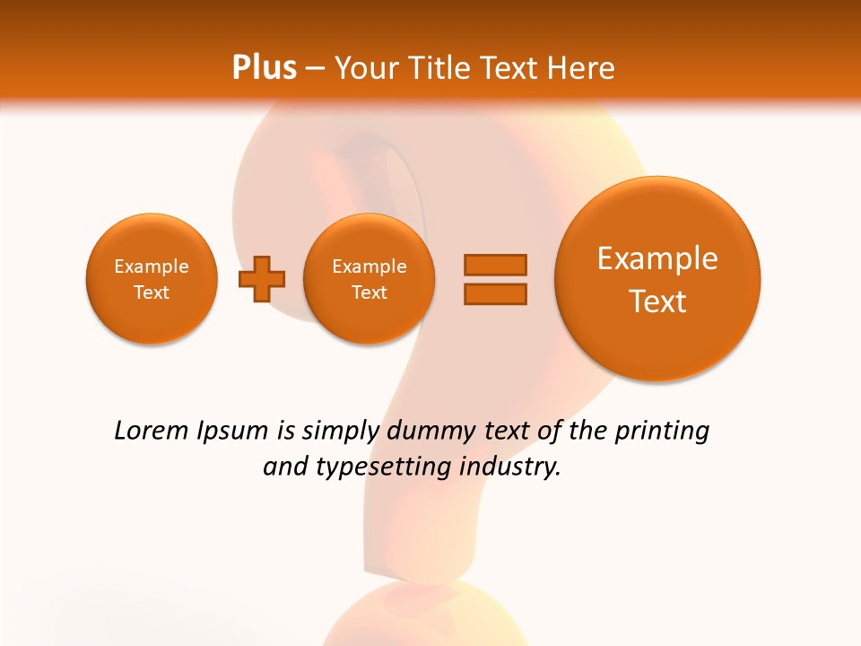 Alternative Glossy Concept PowerPoint Template