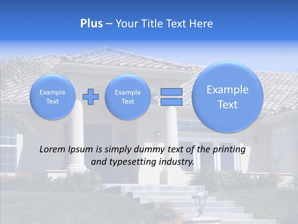 Household Sale Fancy PowerPoint Template