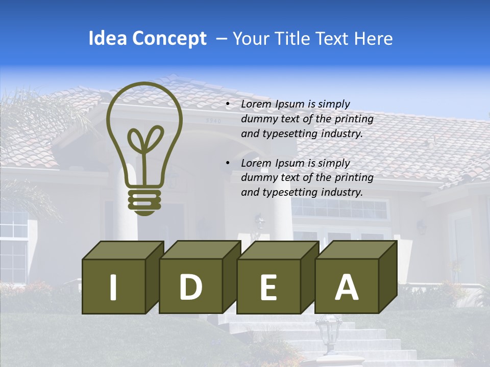 Household Sale Fancy PowerPoint Template