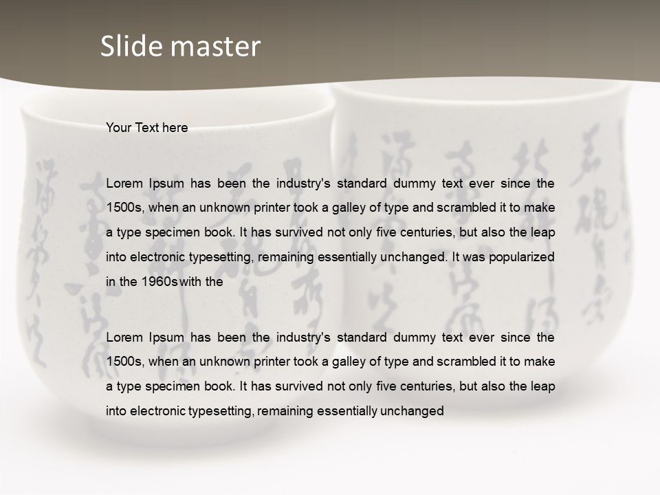 Asian Crop Brewed PowerPoint Template