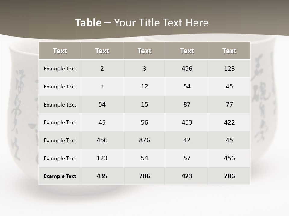 Asian Crop Brewed PowerPoint Template