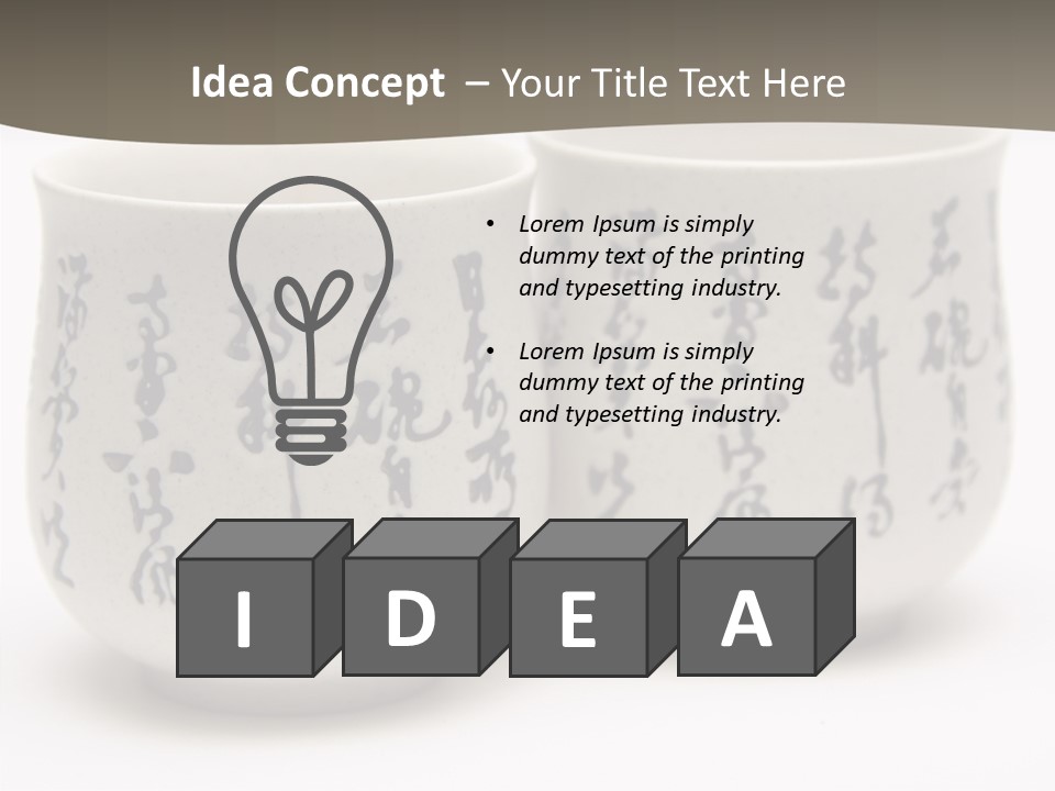 Asian Crop Brewed PowerPoint Template