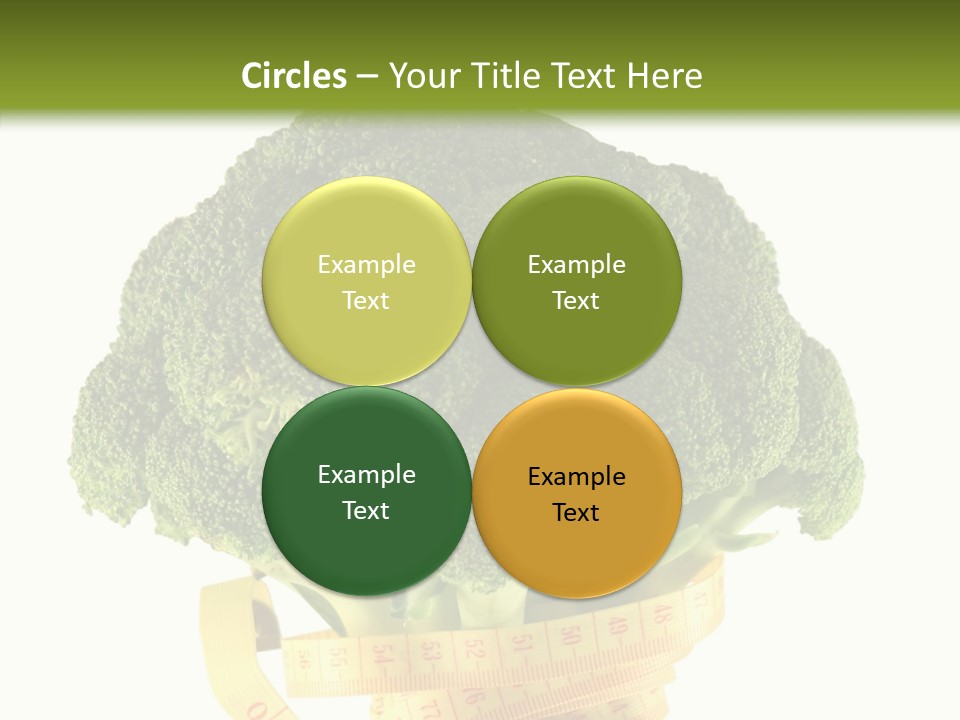 Healthcare Dieting Measurement PowerPoint Template