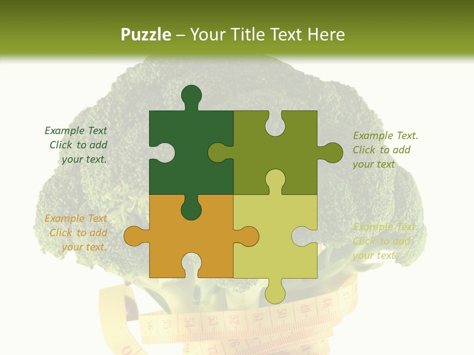 Healthcare Dieting Measurement PowerPoint Template