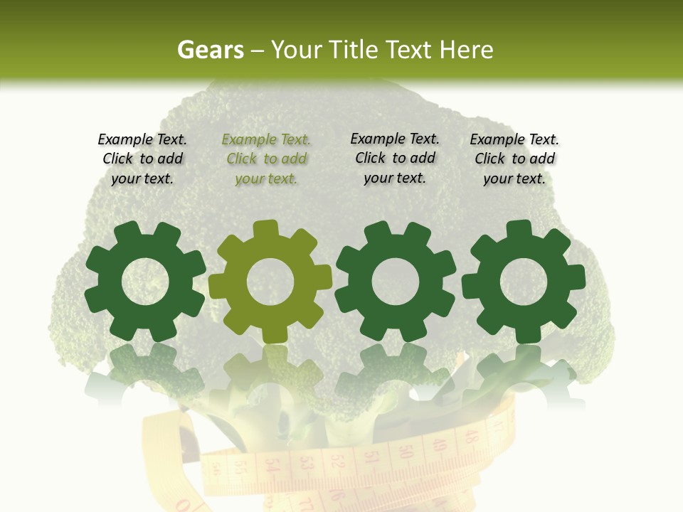 Healthcare Dieting Measurement PowerPoint Template