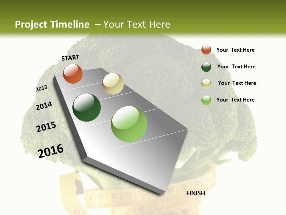 Healthcare Dieting Measurement PowerPoint Template