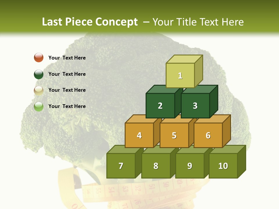 Healthcare Dieting Measurement PowerPoint Template