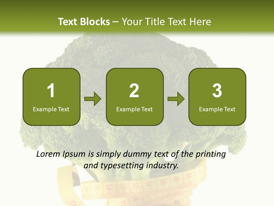 Healthcare Dieting Measurement PowerPoint Template