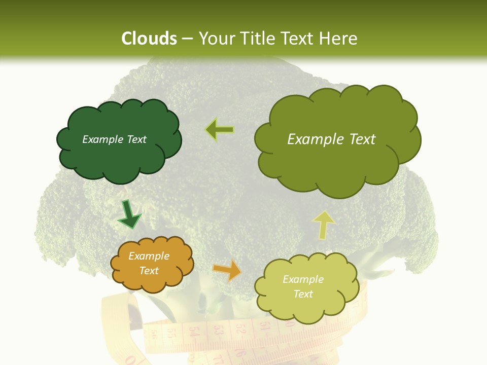 Healthcare Dieting Measurement PowerPoint Template