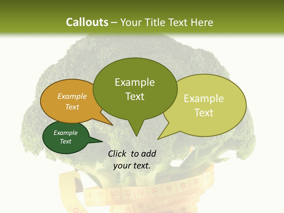 Healthcare Dieting Measurement PowerPoint Template