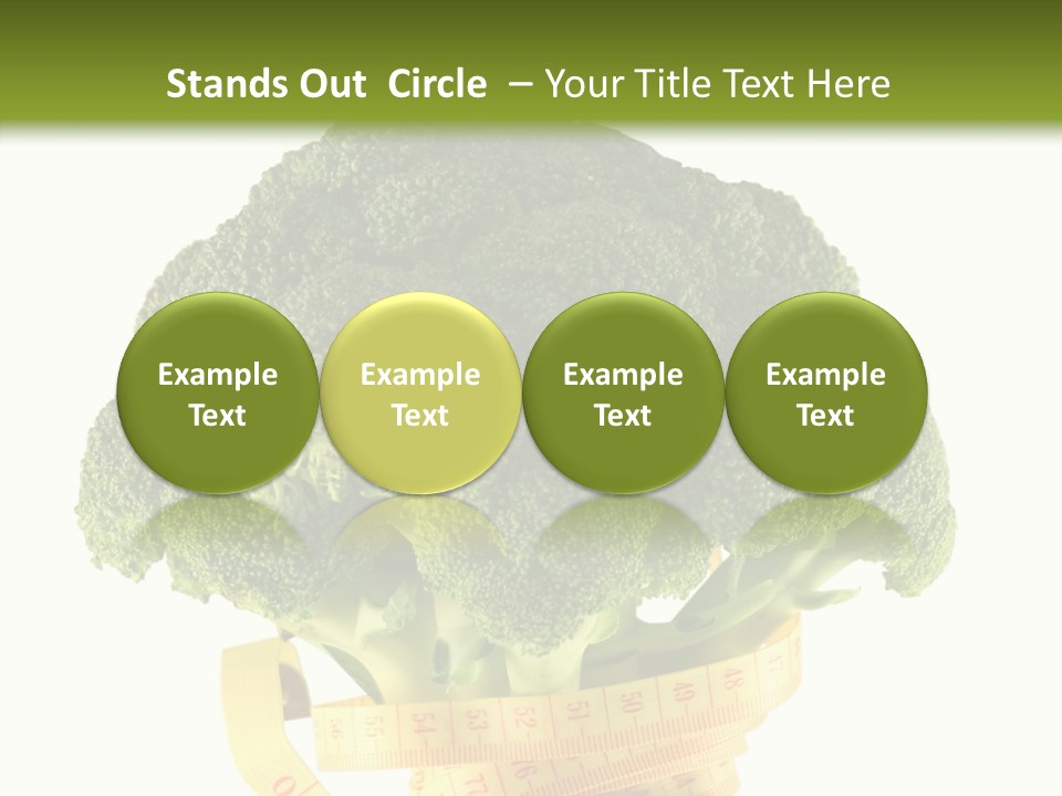 Healthcare Dieting Measurement PowerPoint Template