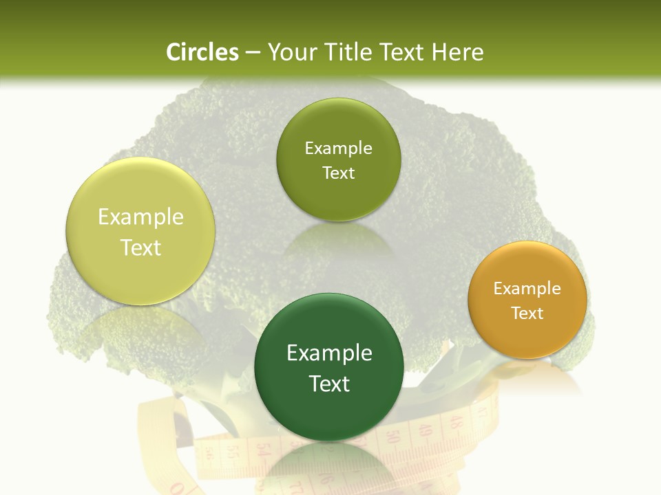 Healthcare Dieting Measurement PowerPoint Template