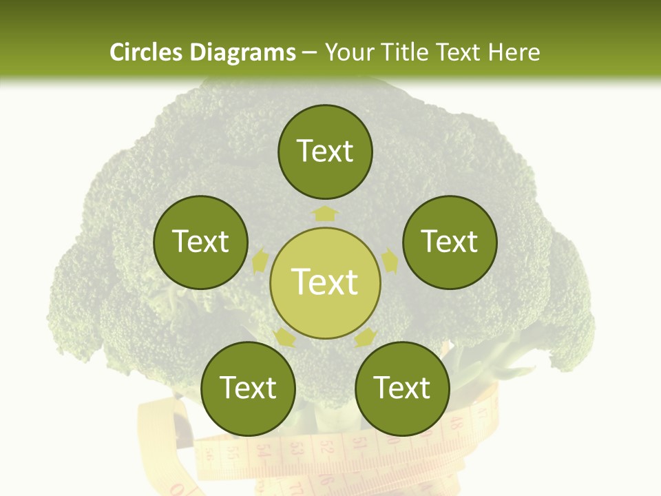Healthcare Dieting Measurement PowerPoint Template