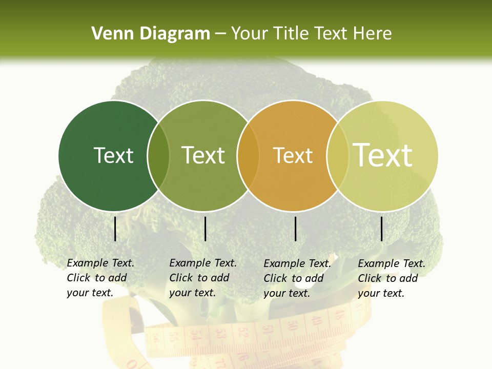 Healthcare Dieting Measurement PowerPoint Template