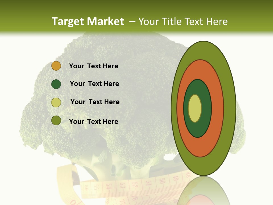 Healthcare Dieting Measurement PowerPoint Template