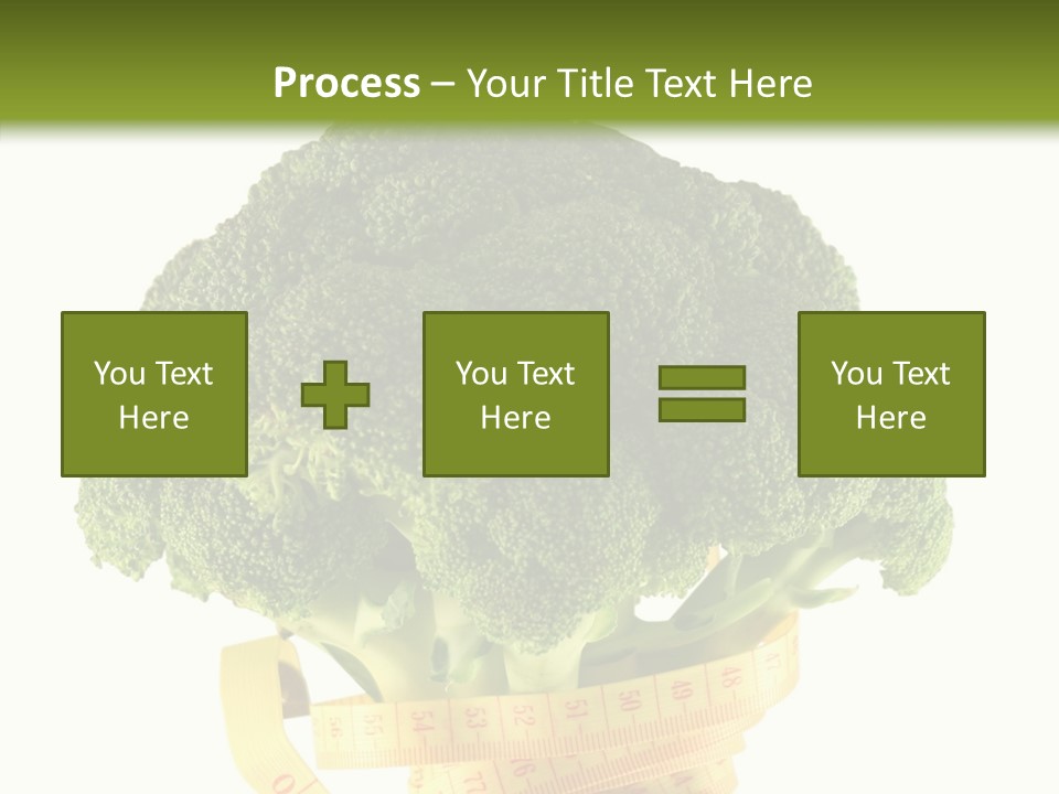 Healthcare Dieting Measurement PowerPoint Template