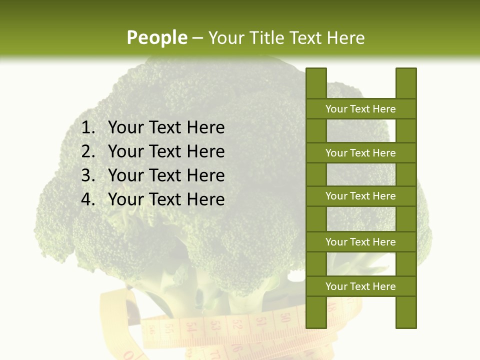 Healthcare Dieting Measurement PowerPoint Template