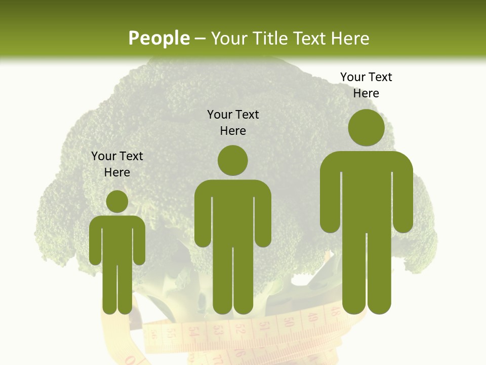 Healthcare Dieting Measurement PowerPoint Template