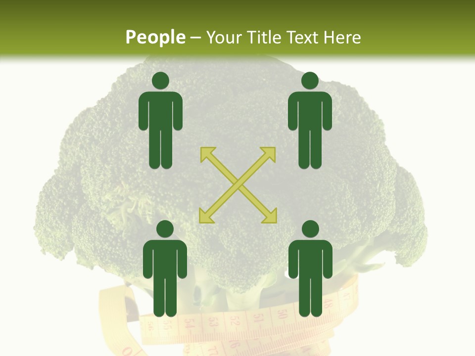 Healthcare Dieting Measurement PowerPoint Template