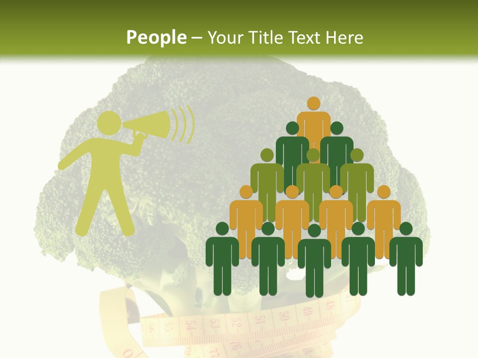 Healthcare Dieting Measurement PowerPoint Template