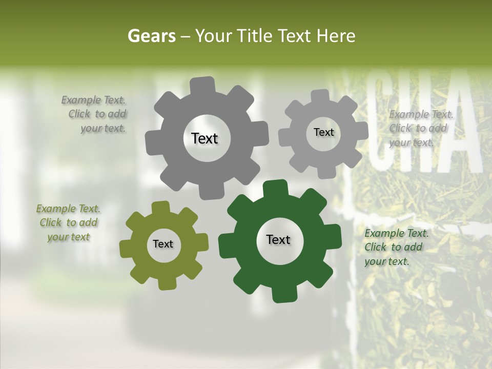 Cook Herbal Chinese PowerPoint Template