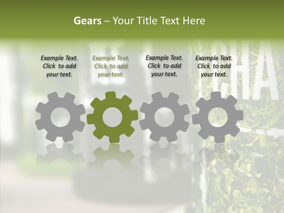 Cook Herbal Chinese PowerPoint Template