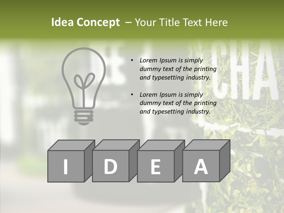 Cook Herbal Chinese PowerPoint Template