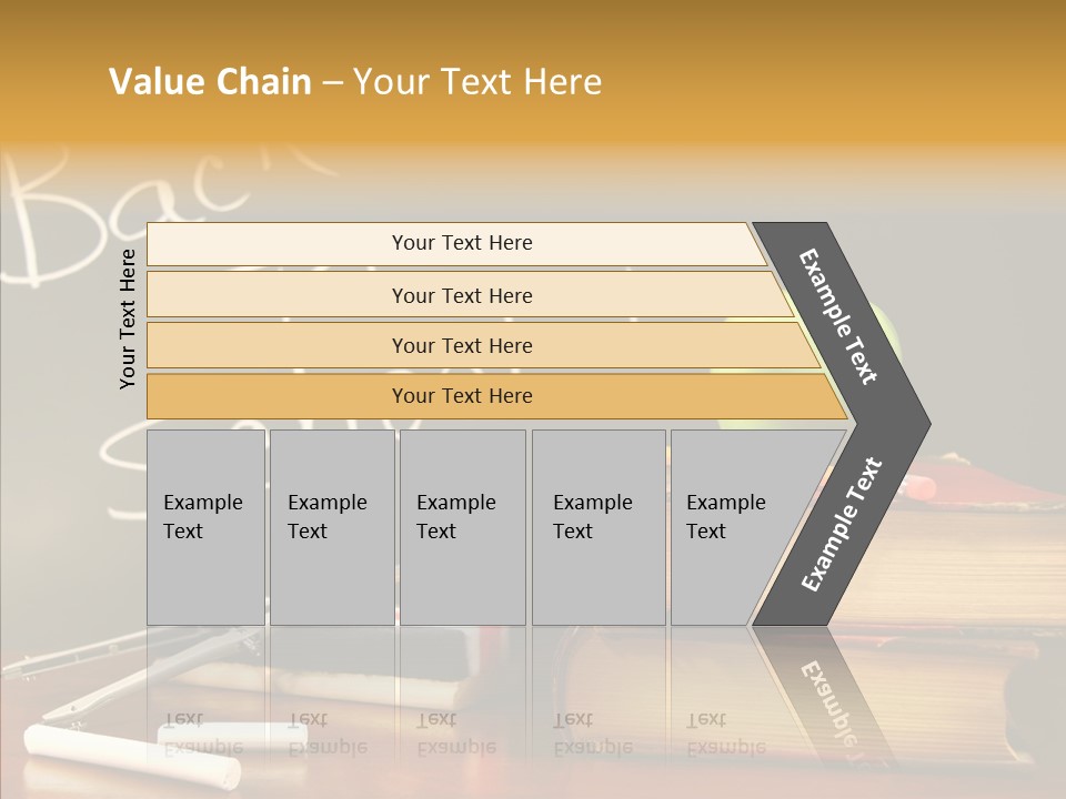 Green Slate Board PowerPoint Template