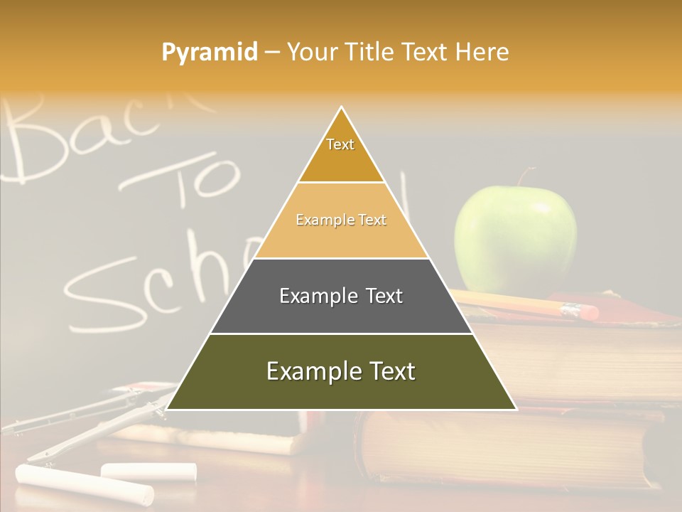 Green Slate Board PowerPoint Template