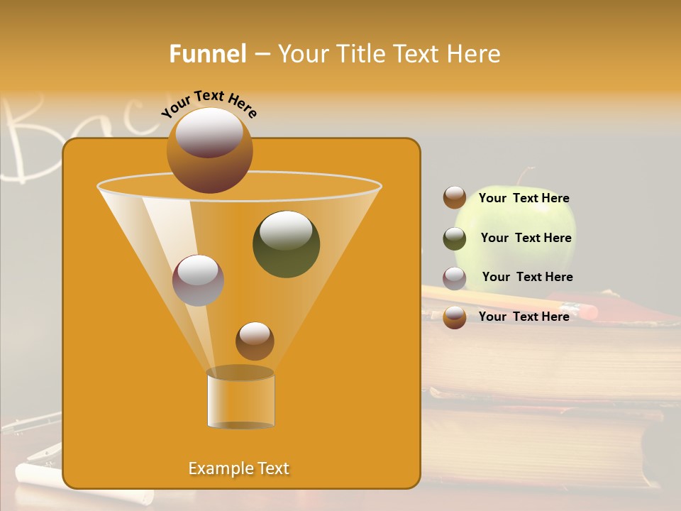 Green Slate Board PowerPoint Template