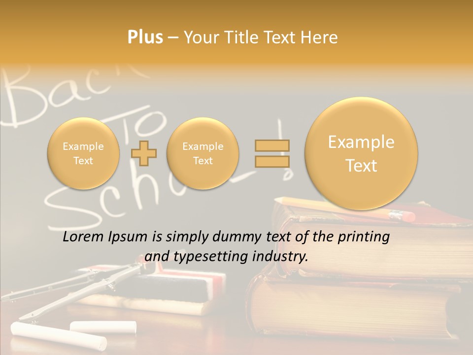 Green Slate Board PowerPoint Template