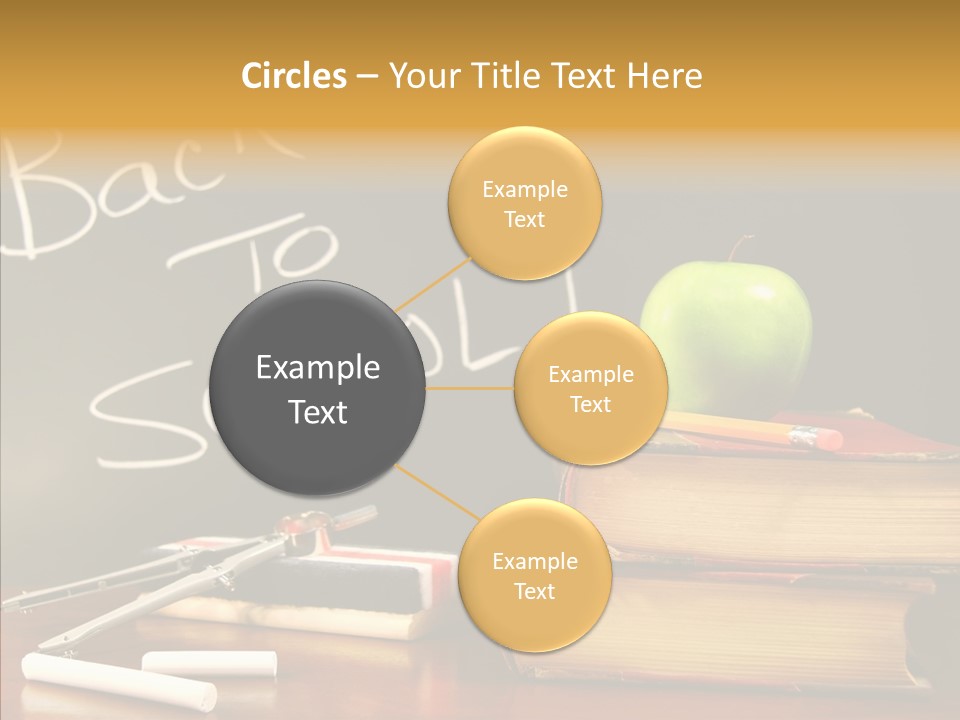 Green Slate Board PowerPoint Template