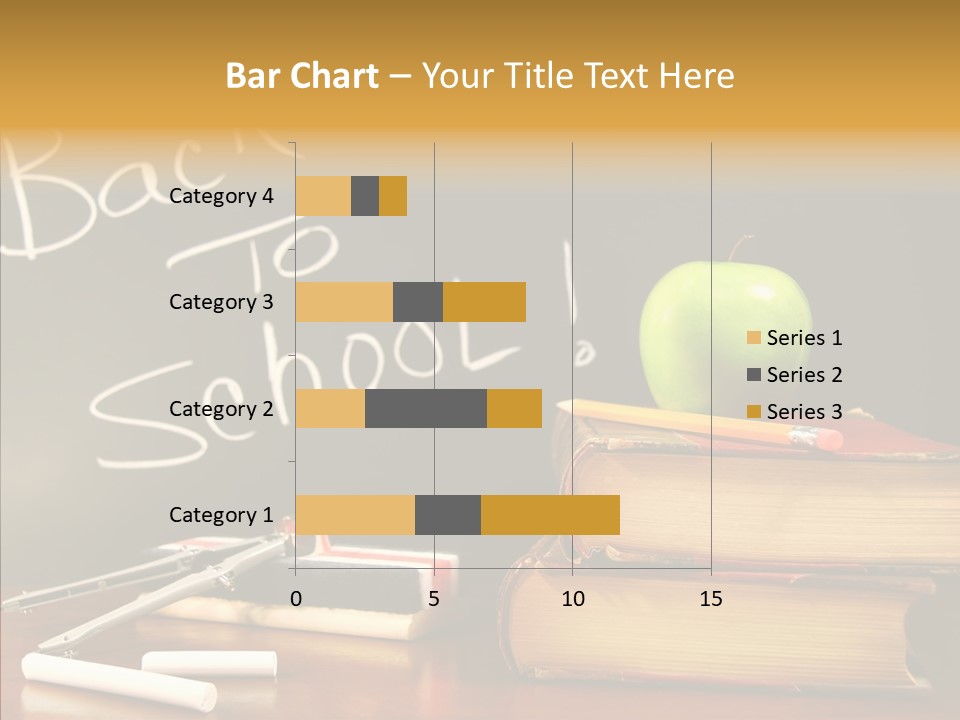 Green Slate Board PowerPoint Template