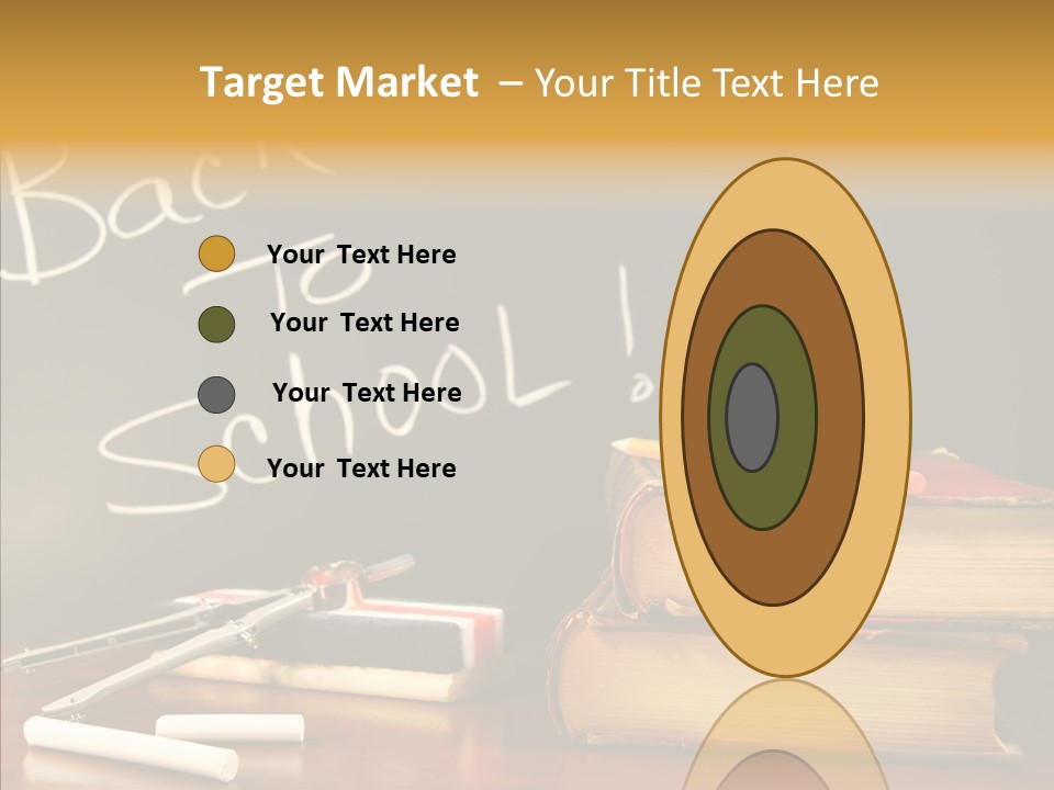 Green Slate Board PowerPoint Template