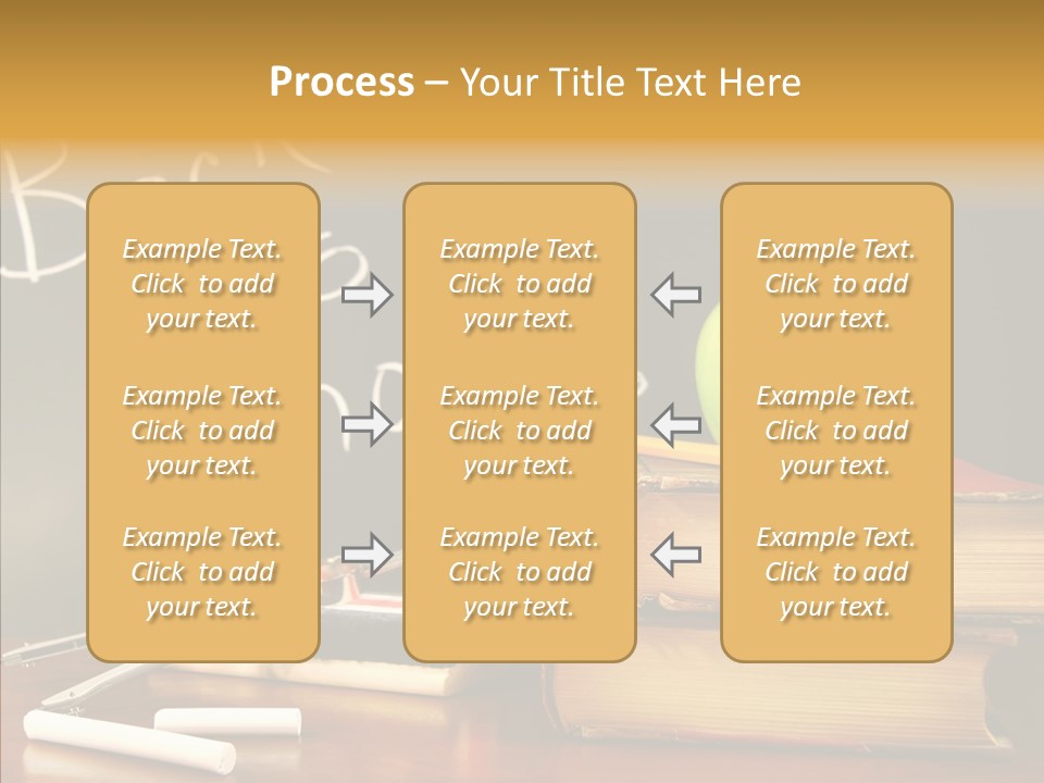Green Slate Board PowerPoint Template