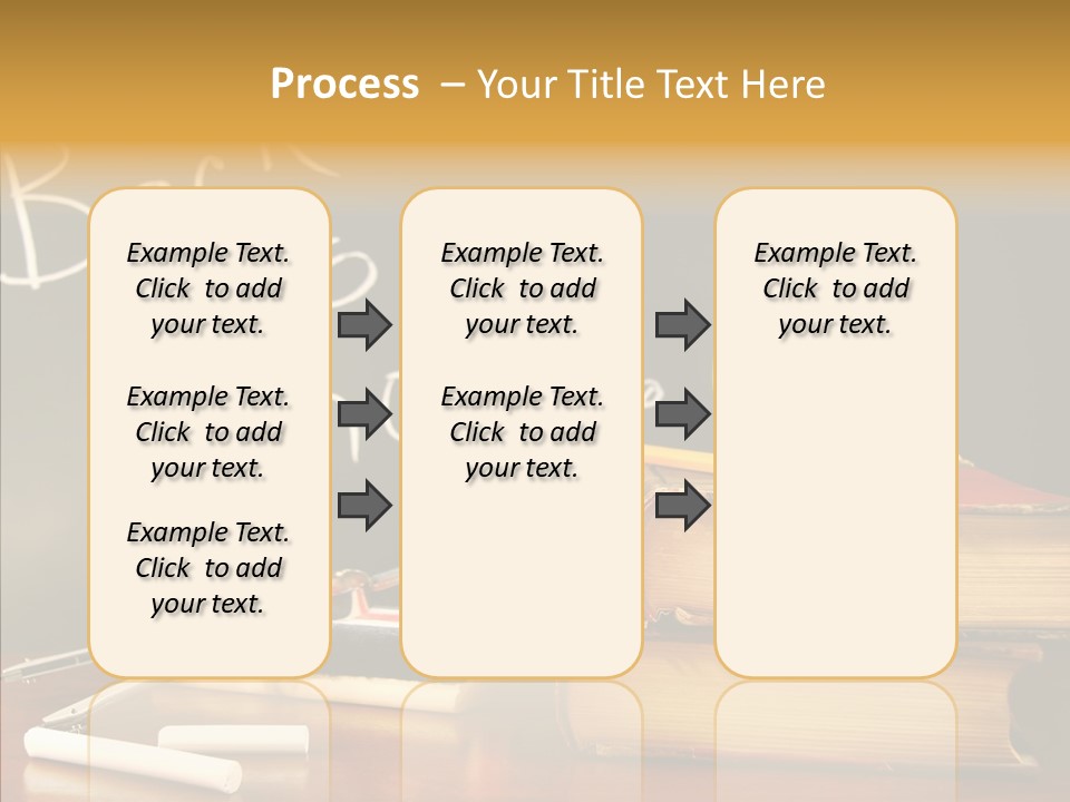 Green Slate Board PowerPoint Template