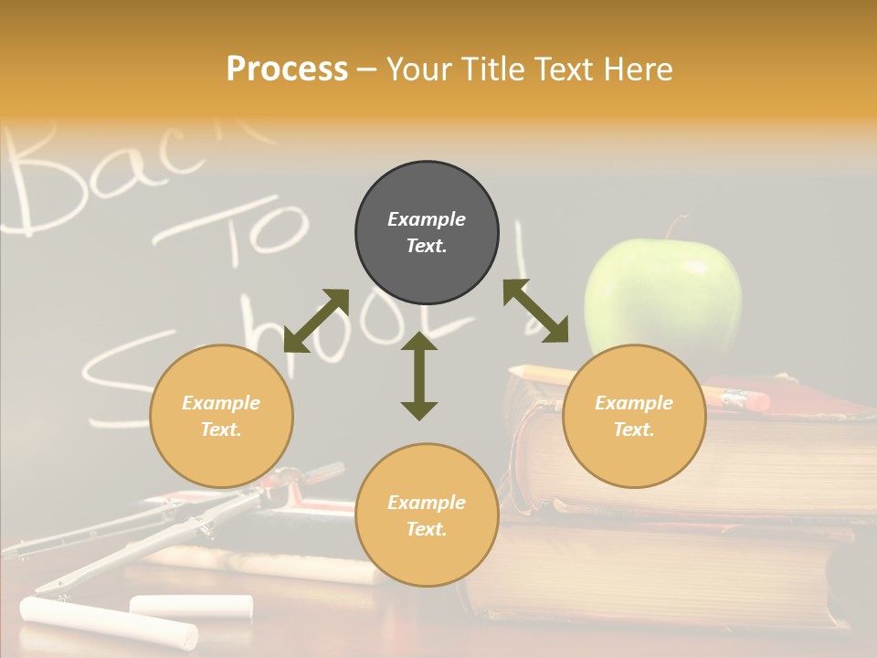 Green Slate Board PowerPoint Template